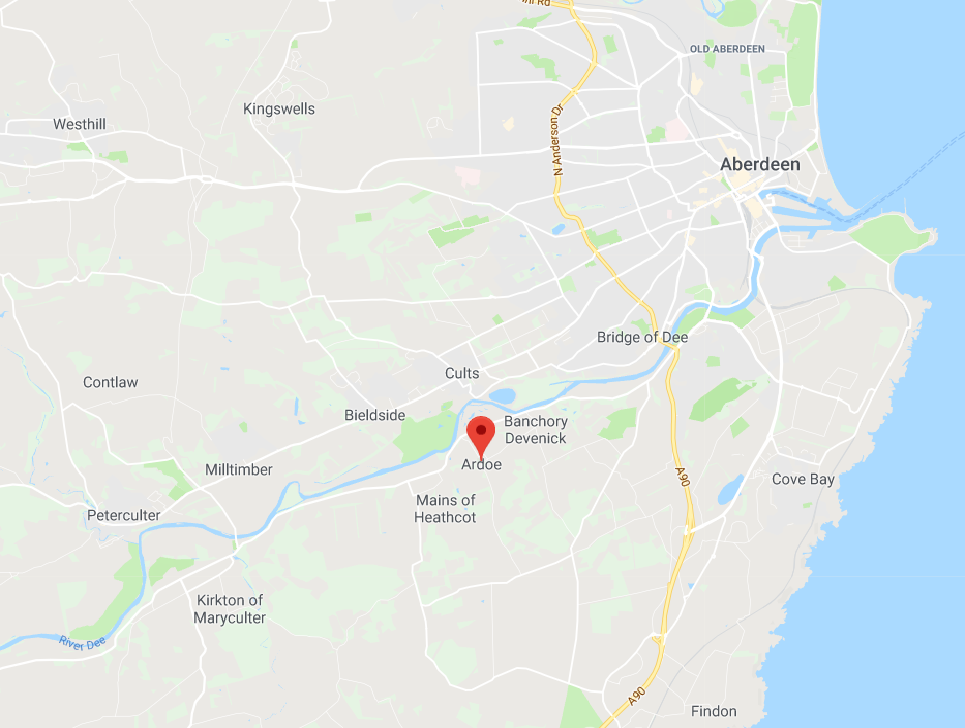 Ardoe House Location