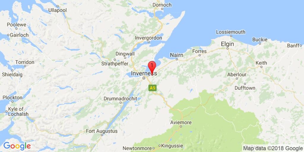 Culloden House Hotel Location