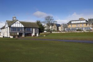 Royal Dornoch Clubhouse and Royal Golf Hotel