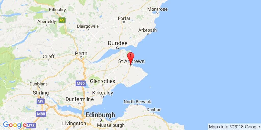 Rusacks Hotel St Andrews Location