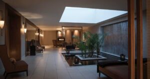 Spa Courtyard