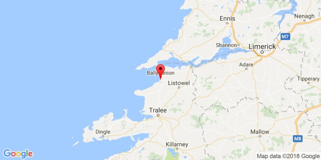 Teach de Broc Ballybunion County Kerry - Location