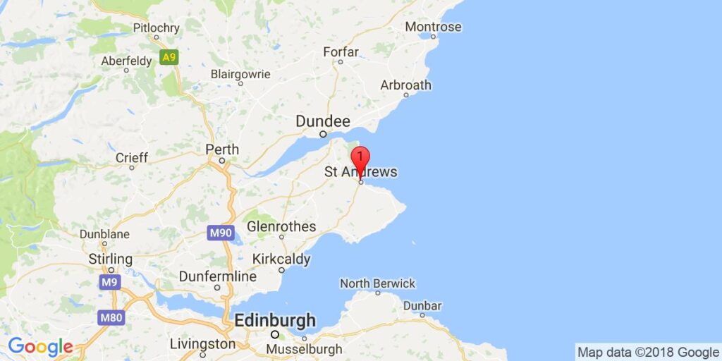 The Russell Hotel St Andrews Location